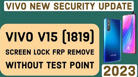 vivo 1819 test point.
